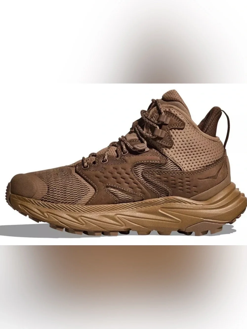 Hoka ONE ONE Anacapa 2 Mid GTX Gore-Tex Rye Bark 1142831F RYBR Hiking Shoes NEW - Picture 4 of 11